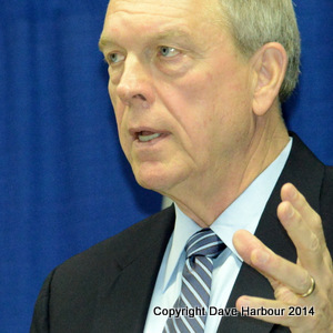 Pat Gamble, Commonwealth North, Alaska Economic Forecast, oil taxes, Photo by Dave Harbour